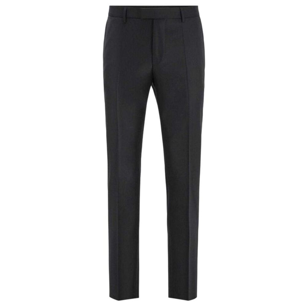 Hugo Boss Mens Glover Slim Formal Trousers / Black